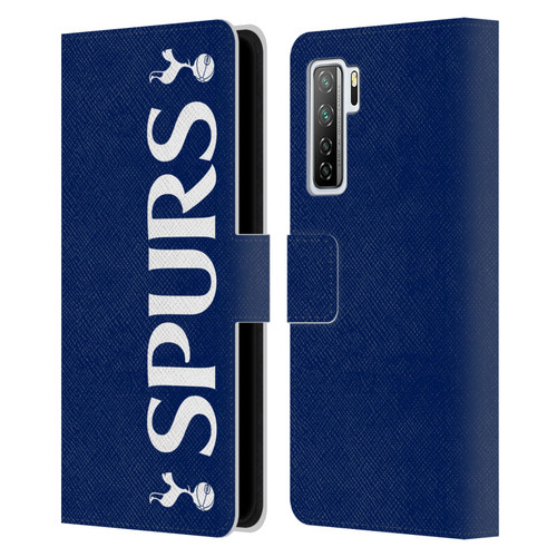 Tottenham Hotspur F.C. Badge SPURS Leather Book Wallet Case Cover For Huawei Nova 7 SE/P40 Lite 5G