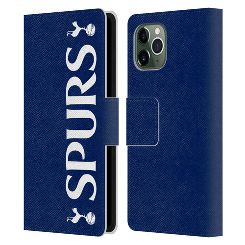 Tottenham Hotspur F.C. Badge SPURS Leather Book Wallet Case Cover For Apple iPhone 11 Pro