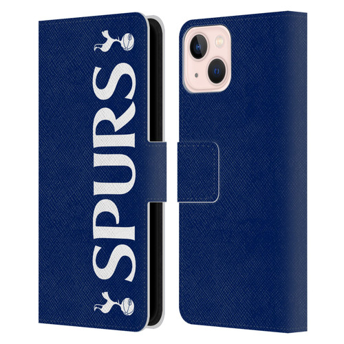 Tottenham Hotspur F.C. Badge SPURS Leather Book Wallet Case Cover For Apple iPhone 13