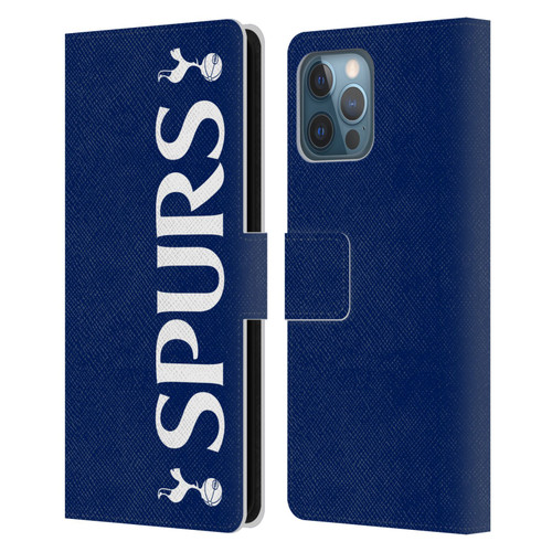 Tottenham Hotspur F.C. Badge SPURS Leather Book Wallet Case Cover For Apple iPhone 12 Pro Max