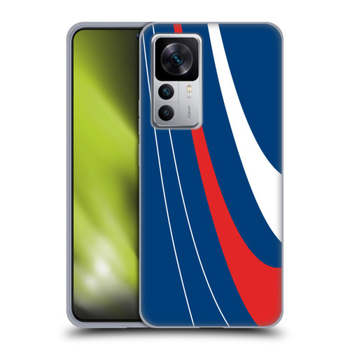 Ameritech Graphics Red And White Swirl Soft Gel Case for Xiaomi 12T 5G / 12T Pro 5G / Redmi K50 Ultra 5G