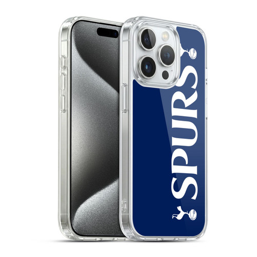 Tottenham Hotspur F.C. Badge SPURS Soft Gel Case for Apple iPhone 15 Pro & MagSafe