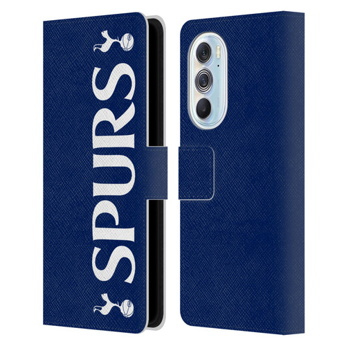 Tottenham Hotspur F.C. Badge SPURS Leather Book Wallet Case Cover For Motorola Edge X30