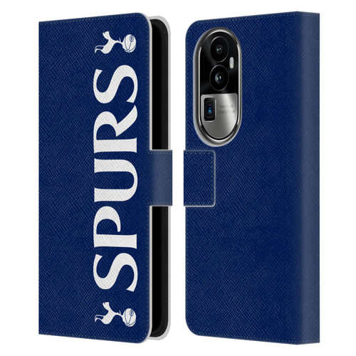 Tottenham Hotspur F.C. Badge SPURS Leather Book Wallet Case Cover For OPPO Reno10 Pro+