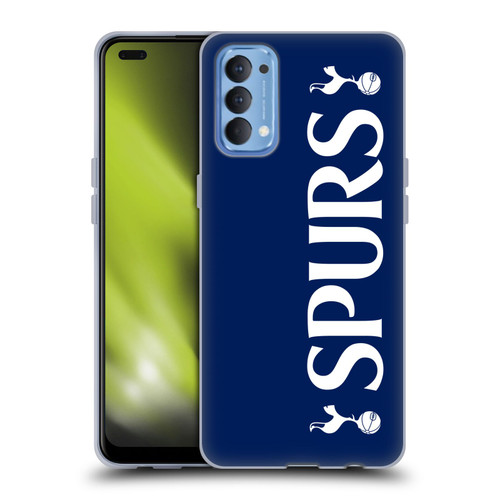 Tottenham Hotspur F.C. Badge SPURS Soft Gel Case for OPPO Reno 4 5G