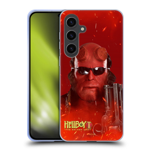 Hellboy II Graphics Right Hand of Doom Soft Gel Case for Samsung Galaxy S24+ 5G