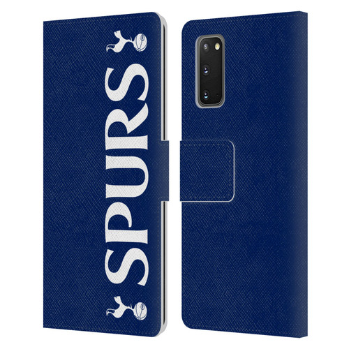 Tottenham Hotspur F.C. Badge SPURS Leather Book Wallet Case Cover For Samsung Galaxy S20 / S20 5G