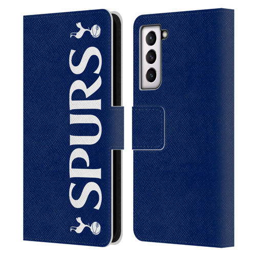 Tottenham Hotspur F.C. Badge SPURS Leather Book Wallet Case Cover For Samsung Galaxy S21 5G