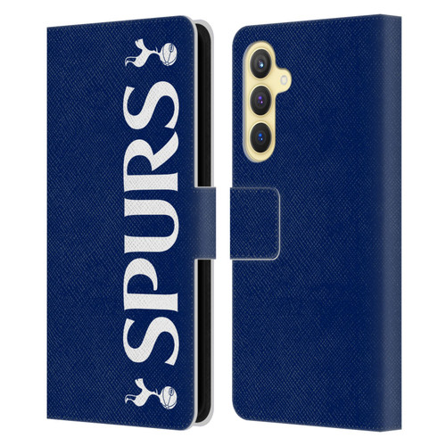 Tottenham Hotspur F.C. Badge SPURS Leather Book Wallet Case Cover For Samsung Galaxy S23 FE 5G