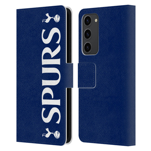 Tottenham Hotspur F.C. Badge SPURS Leather Book Wallet Case Cover For Samsung Galaxy S23+ 5G