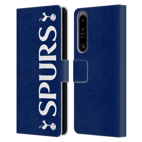 Tottenham Hotspur F.C. Badge SPURS Leather Book Wallet Case Cover For Sony Xperia 1 IV