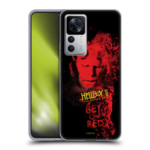 Hellboy II Graphics Bet On Red Soft Gel Case for Xiaomi 12T 5G / 12T Pro 5G / Redmi K50 Ultra 5G