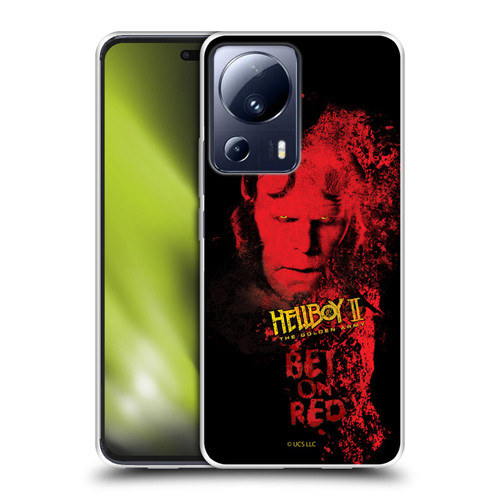 Hellboy II Graphics Bet On Red Soft Gel Case for Xiaomi 13 Lite 5G