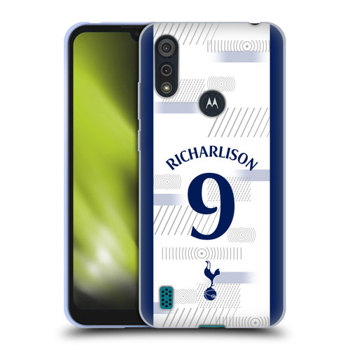 Tottenham Hotspur F.C. 2023/24 Players Richarlison Soft Gel Case for Motorola Moto E6s (2020)