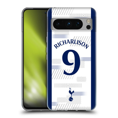 Tottenham Hotspur F.C. 2023/24 Players Richarlison Soft Gel Case for Google Pixel 8 Pro