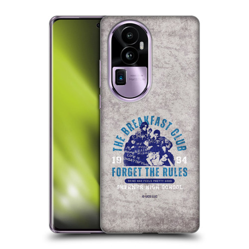 The Breakfast Club Graphics Forget The Rules Soft Gel Case for OPPO Reno10 Pro+