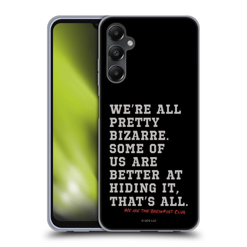 The Breakfast Club Graphics Typography Soft Gel Case for Samsung Galaxy A05s