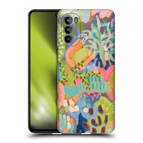 Suzanne Allard Floral Art Summer Fiesta Soft Gel Case for Motorola Moto G82 5G