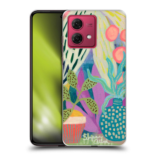 Suzanne Allard Floral Art Palm Heaven Soft Gel Case for Motorola Moto G84 5G