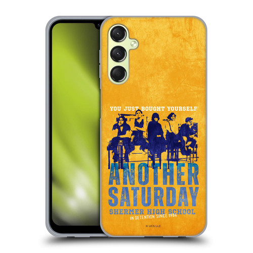 The Breakfast Club Graphics Another Saturday Soft Gel Case for Samsung Galaxy A24 4G / Galaxy M34 5G