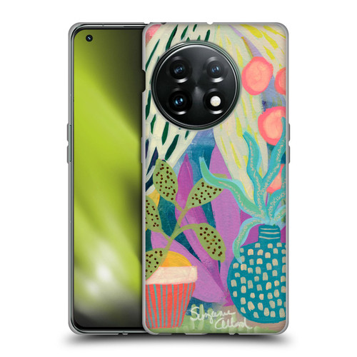 Suzanne Allard Floral Art Palm Heaven Soft Gel Case for OnePlus 11 5G
