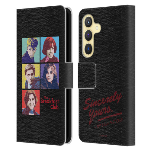 The Breakfast Club Graphics Pop Art Leather Book Wallet Case Cover For Samsung Galaxy S24 5G