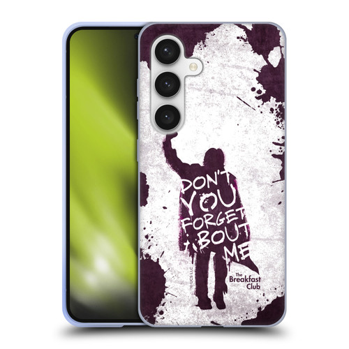 The Breakfast Club Graphics Don't You Forget About Me Soft Gel Case for Samsung Galaxy S24 5G