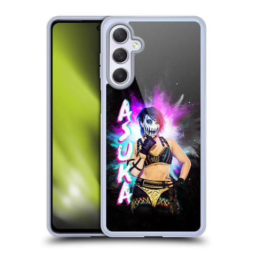 WWE Asuka Black Portrait Soft Gel Case for Samsung Galaxy M54 5G