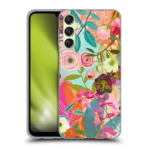 Suzanne Allard Floral Art Chase A Dream Soft Gel Case for Samsung Galaxy A24 4G / Galaxy M34 5G