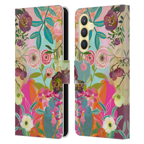 Suzanne Allard Floral Art Chase A Dream Leather Book Wallet Case Cover For Samsung Galaxy S23 FE 5G