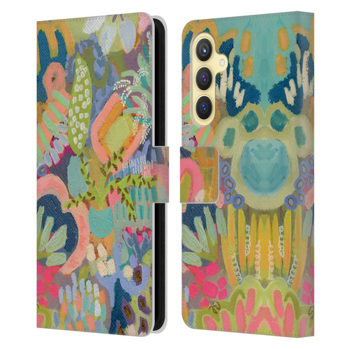 Suzanne Allard Floral Art Summer Fiesta Leather Book Wallet Case Cover For Samsung Galaxy S23 FE 5G