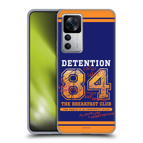 The Breakfast Club Graphics Detention 84 Soft Gel Case for Xiaomi 12T 5G / 12T Pro 5G / Redmi K50 Ultra 5G