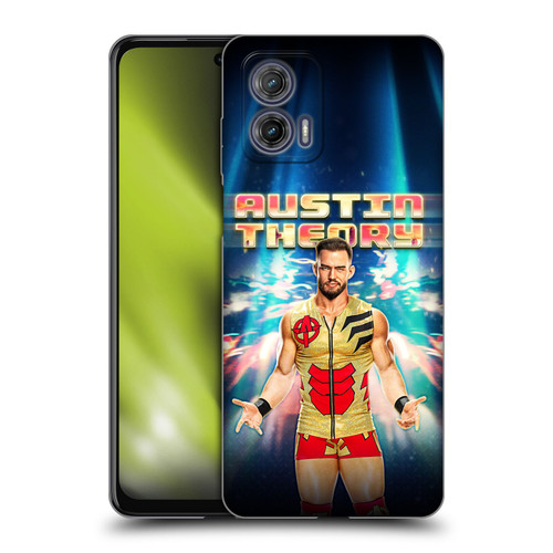 WWE Austin Theory Portrait Soft Gel Case for Motorola Moto G73 5G
