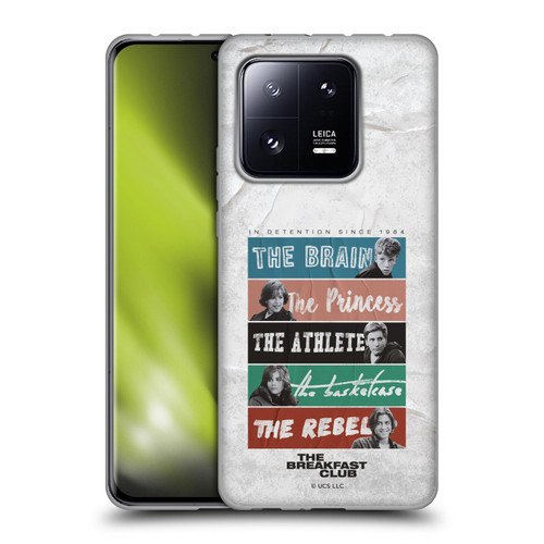 The Breakfast Club Graphics In Detention Since 1984 Soft Gel Case for Xiaomi 13 Pro 5G