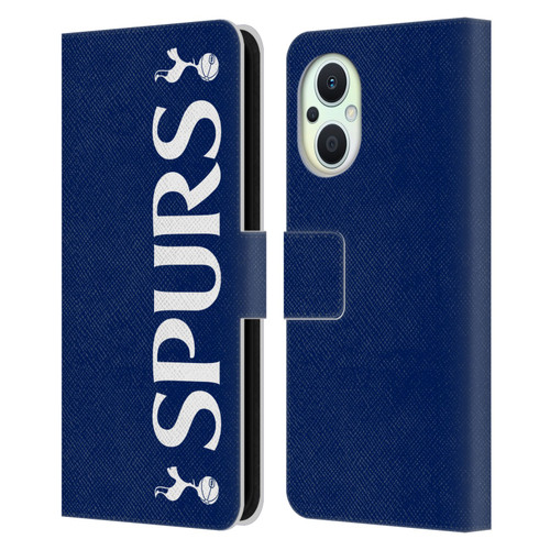 Tottenham Hotspur F.C. Badge SPURS Leather Book Wallet Case Cover For OPPO Reno8 Lite