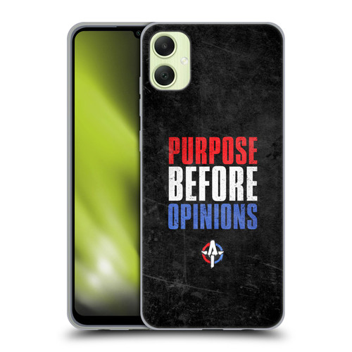 WWE Austin Theory Purpose Before Opinions Soft Gel Case for Samsung Galaxy A05
