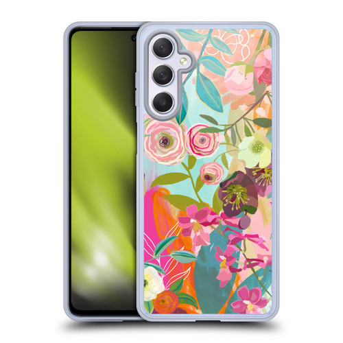 Suzanne Allard Floral Art Chase A Dream Soft Gel Case for Samsung Galaxy M54 5G