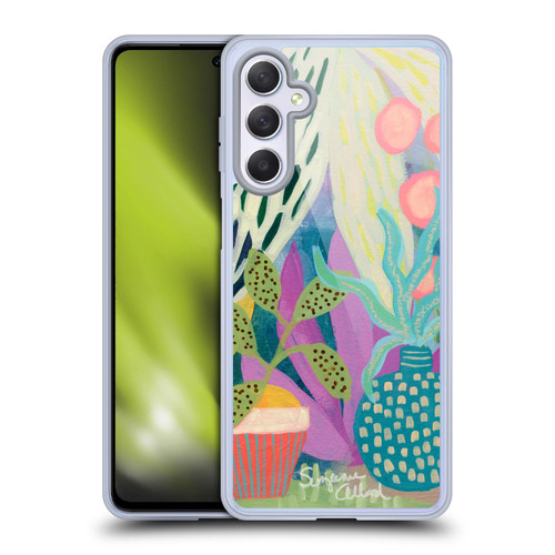 Suzanne Allard Floral Art Palm Heaven Soft Gel Case for Samsung Galaxy M54 5G