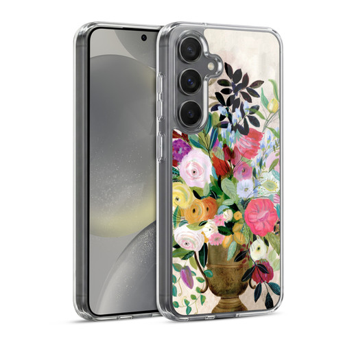 Suzanne Allard Floral Art Beauty Enthroned Soft Gel Case for Samsung Galaxy S24 5G & MagSafe