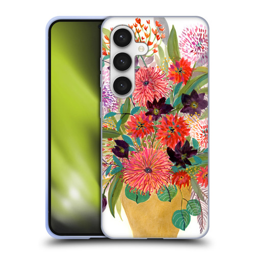 Suzanne Allard Floral Art Celebration Soft Gel Case for Samsung Galaxy S24 5G