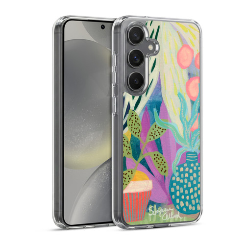 Suzanne Allard Floral Art Palm Heaven Soft Gel Case for Samsung Galaxy S24 5G & MagSafe