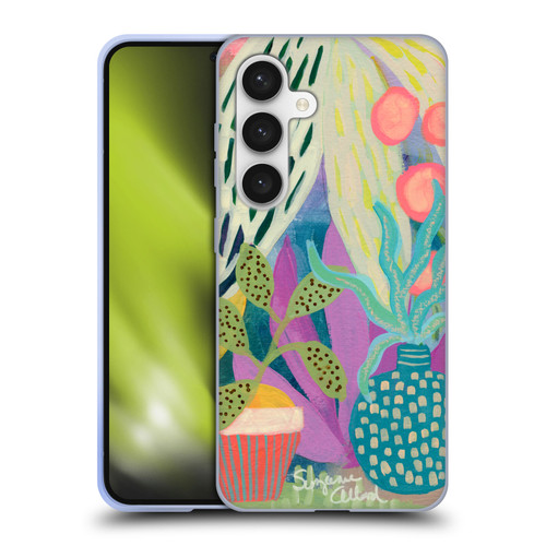 Suzanne Allard Floral Art Palm Heaven Soft Gel Case for Samsung Galaxy S24 5G
