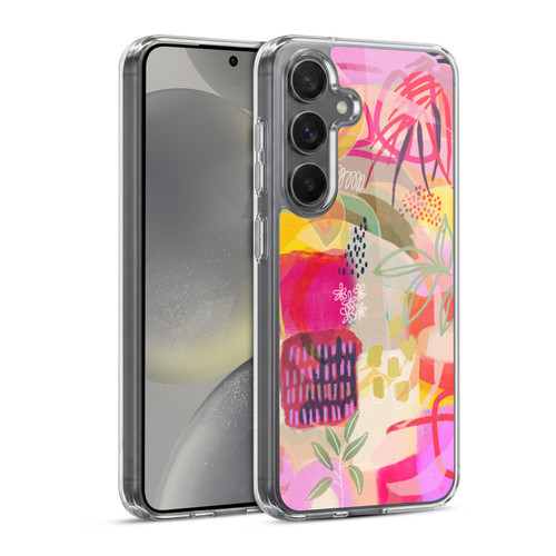 Suzanne Allard Floral Art You Are Loved Soft Gel Case for Samsung Galaxy S24 5G & MagSafe