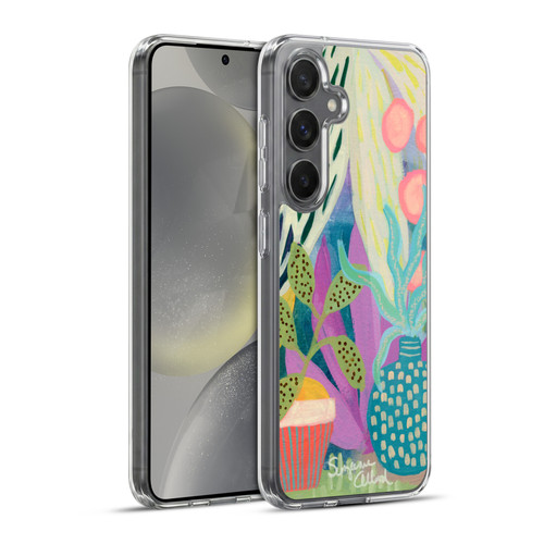 Suzanne Allard Floral Art Palm Heaven Soft Gel Case for Samsung Galaxy S24+ 5G & MagSafe