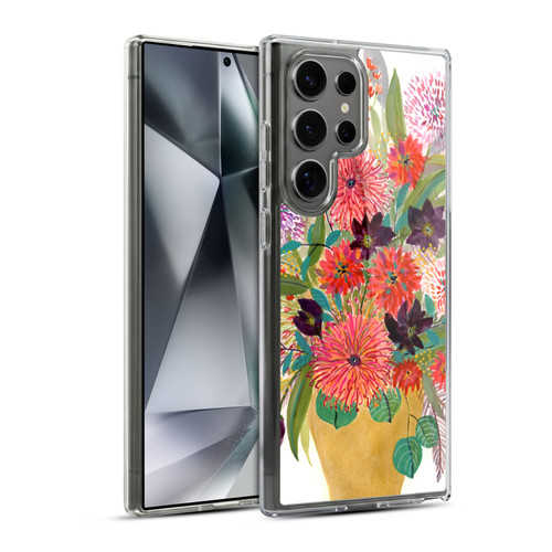 Suzanne Allard Floral Art Celebration Soft Gel Case for Samsung Galaxy S24 Ultra 5G & MagSafe