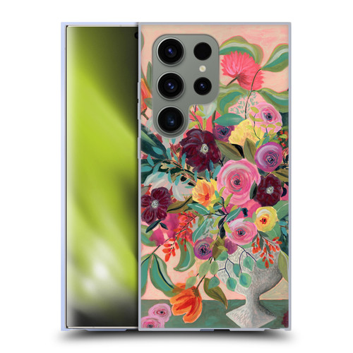 Suzanne Allard Floral Art Floral Centerpiece Soft Gel Case for Samsung Galaxy S24 Ultra 5G