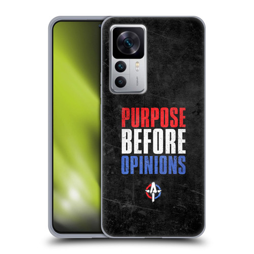 WWE Austin Theory Purpose Before Opinions Soft Gel Case for Xiaomi 12T 5G / 12T Pro 5G / Redmi K50 Ultra 5G