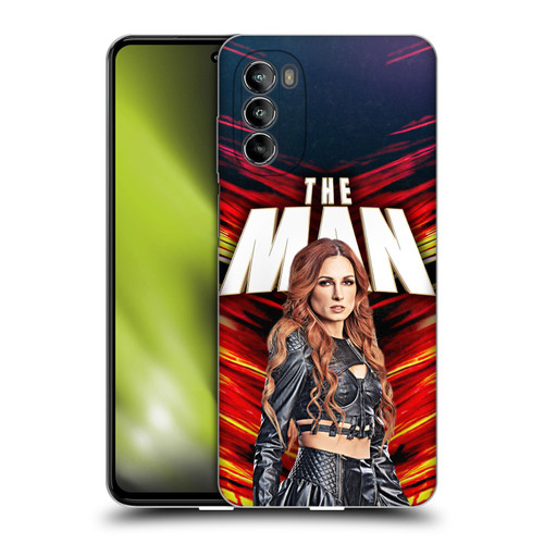 WWE Becky Lynch The Man Soft Gel Case for Motorola Moto G82 5G