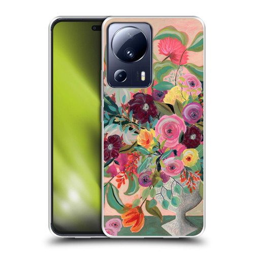 Suzanne Allard Floral Art Floral Centerpiece Soft Gel Case for Xiaomi 13 Lite 5G