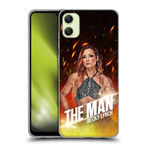 WWE Becky Lynch The Man Portrait Soft Gel Case for Samsung Galaxy A05